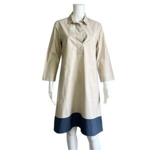 Rosso35 Stretch Cotton Shirt Dress – 6